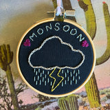 Hand Stitched Ornaments by Mehgan on the Moon