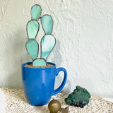 Stained Glass Cactus by The Glass Desert