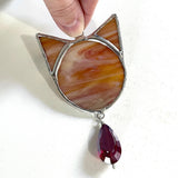 Stained Glass Cat Sun Catchers by Goodness Glass