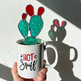 Stained Glass Cactus by The Glass Desert
