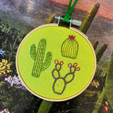 Hand Stitched Ornaments by Mehgan on the Moon