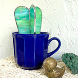 Stained Glass Cactus by The Glass Desert