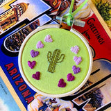 Hand Stitched Ornaments by Mehgan on the Moon