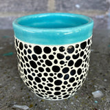 Ceramic Spotted Cups by Mehgan on the Moon