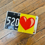 License Plate Signs by the Lost Highway Sign Company