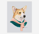 Dapper Animal Art Prints 5x7