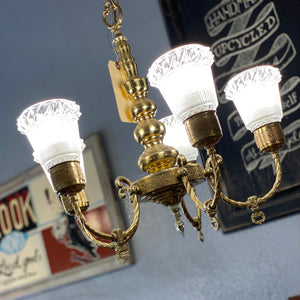 Vintage Five-Arm Chandelier