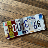 License Plate Signs by the Lost Highway Sign Company