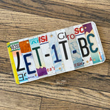 License Plate Signs by the Lost Highway Sign Company