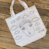 Hand-Painted Tote Bag by Val Galloway*