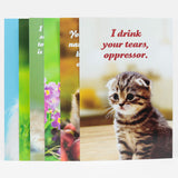 Six Postcard Set Social Justice Kittens Vol. I & 3