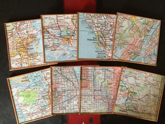 Map Coasters