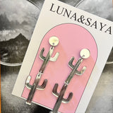 Acrylic and Polymer Earrings by Luna and Saya