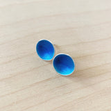 Enameled Dot Earrings by Little Toro Designs