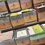 Soy Candle in Concrete Cube by Bottle Rocket Design