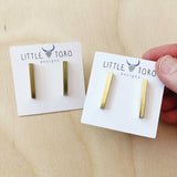 Stud Earrings by Little Toro Designs