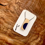 Local Wood Pendant Necklaces by Blade & Branch