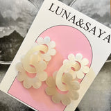 Acrylic and Polymer Earrings by Luna and Saya