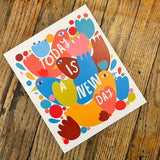 New Day mini assorted prints by Lisa Congdon