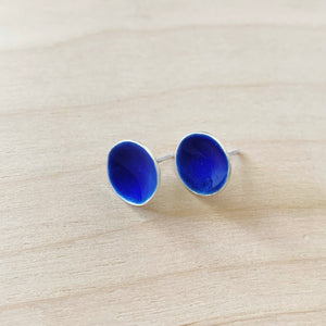 Enameled Dot Earrings by Little Toro Designs