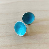 Enameled Dot Earrings by Little Toro Designs