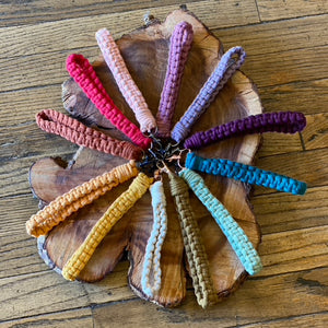 Macrame Key Rings by Melrose Macramé