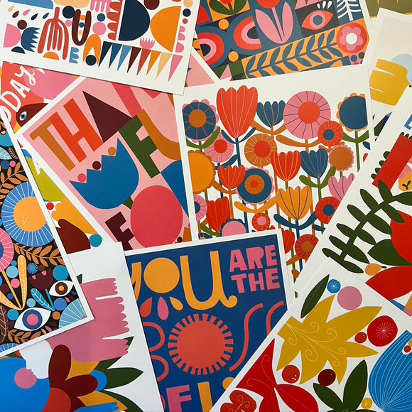 New Day Mini Prints by Lisa Congdon*