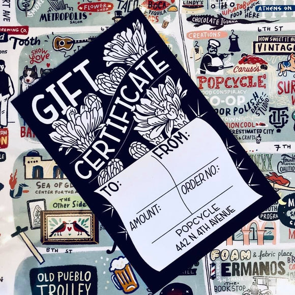 Physical Gift Certificate