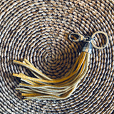 Leather Fringe Key Clip