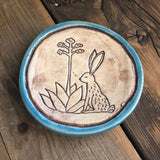 Hand Carved Jewelry Dish by Crooked Tree Ceramics