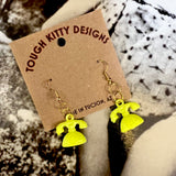 Toy Shop Earrings by Tough Kitty Designs