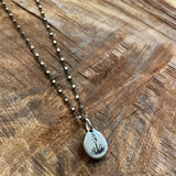 Tiny Drop Necklaces by Cactus Bloom Designs