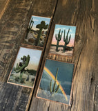 Set of 4 reclaimed magnets by DDco Design