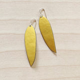 Enameled One-Piece Earrings by Little Toro Designs