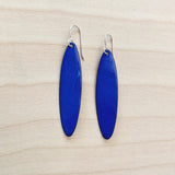 Enameled One-Piece Earrings by Little Toro Designs