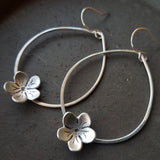 Palo Verde Blossom Hoop Earrings by Cactus Bloom Design
