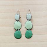 Enameled Three-Piece Earrings by Little Toro Designs