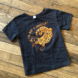 I'm Not a Monster Gila Kid & Toddler Tee by Sophie McTear