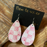 Upcycled Drop Earrings by Bem·Te·Vi·Co