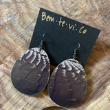 Upcycled Drop Earrings by Bem·Te·Vi·Co*