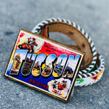 Wooden Belt Buckles