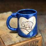 Carved Mugs by Crooked Tree Ceramics