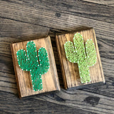 Cactus String Art 5x7