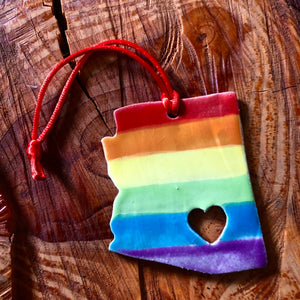 Ceramic Ornaments by Tough Kitty Designs