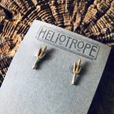 Tiny Saguaro Earrings by Heliotrope