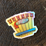 Tucson Holographic Neon Stickers by Juju & Moxie