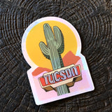 Tucson Holographic Neon Stickers by Juju & Moxie