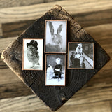 Set of 4 reclaimed magnets by DDco Design