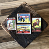 Set of 4 reclaimed magnets by DDco Design