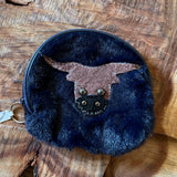 Fuzzy Coin Purses by Monster Booty Threads